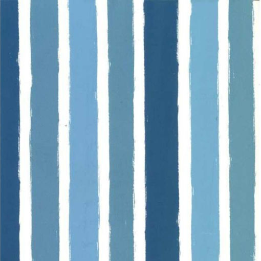 Picture of WRAPPING SHEET BLUE AND WHITE STRIPED 50 X 70CM